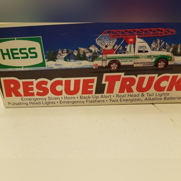 Hess 1994 Rescue Truck In Box - Picture 5 of 11